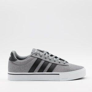 Adidas Men's Sportswear Low Top Skateboard Daily 4.0 Shoes Gray/Black‎ Size 8